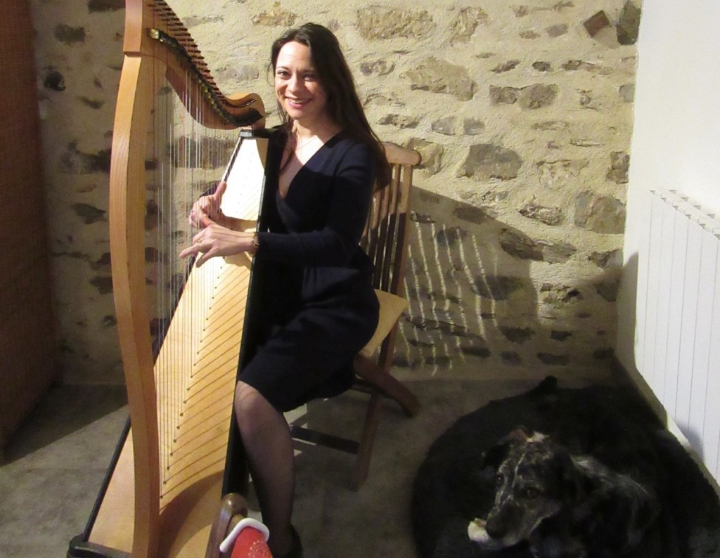 cécile branche chanteuse harpiste concerts